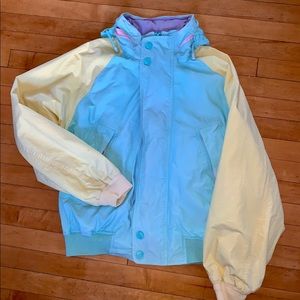 Vintage Retro Nautica Hooded Sailing Jacket